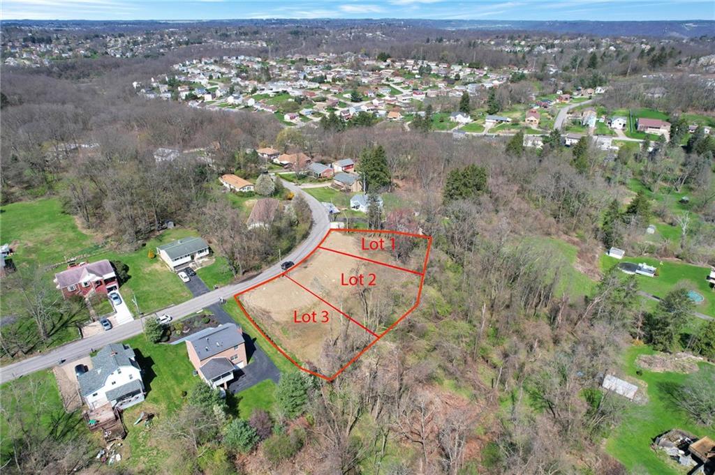 76 Midway Drive McKees Rocks, PA 15136 - Photo 16 of 28 an aerial view of a house with a yard