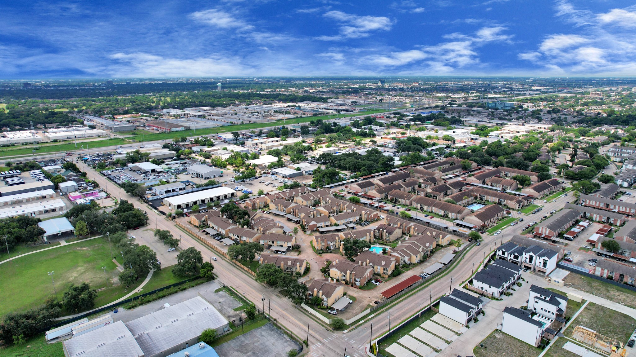 3600 Jeanetta Street, Unit 1804 Houston, TX 77063 - Photo 2 of 40 an aerial view of a city
