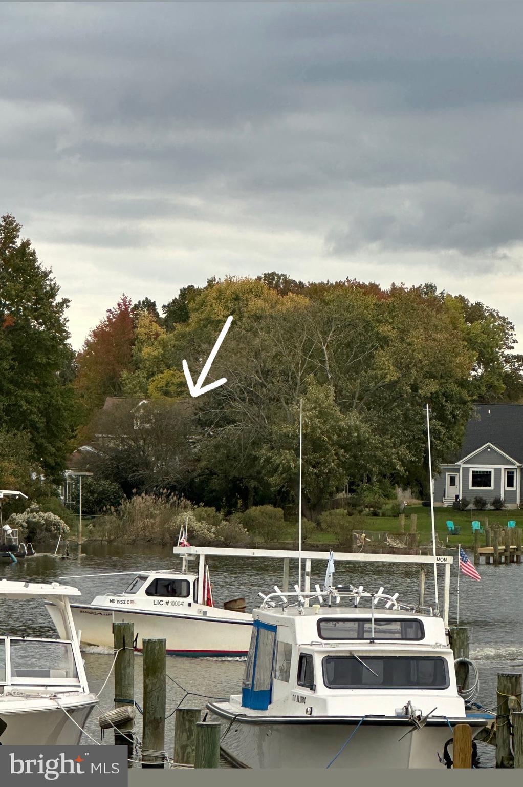 619 Park Place Deale, MD 20751 - Photo 11 of 64 View of house from across the creek.