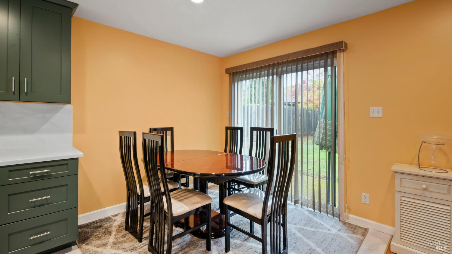 7 Portola Court Santa Rosa, CA 95409 - Photo 12 of 39 a view of a dining room with furniture and window