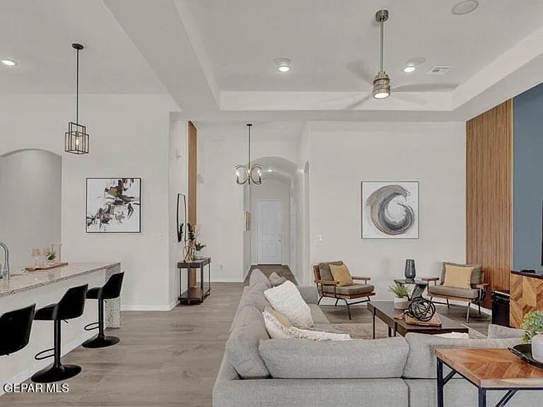 543 Valley Quail Court Clint, TX 79836 - Photo 5 of 23 a living room with patio furniture