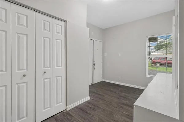 wooden floor in an empty room