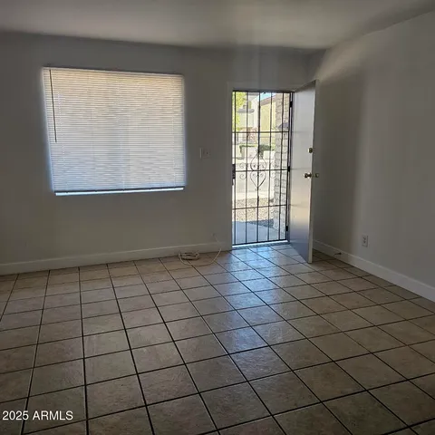 a view of empty room