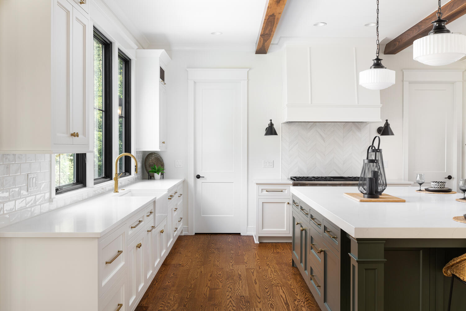 706 South Loomis Street Naperville, IL 60540 - Photo 14 of 43 a kitchen with a sink stove and cabinets