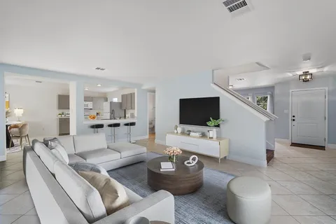 a picture of a wall with a white wall and a picture