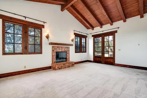 a view of a water heater room
