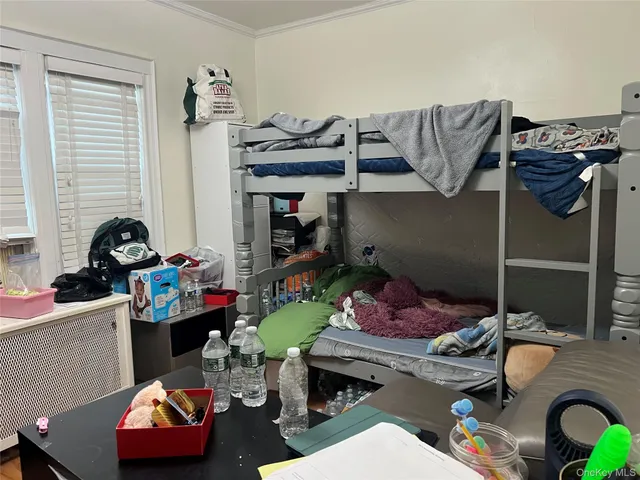 a close view of closet