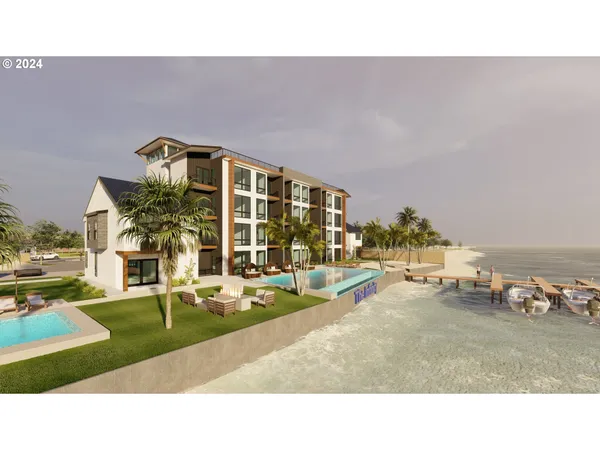 a black and white photo of a living room