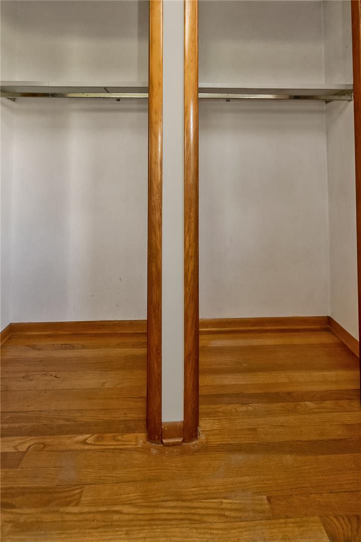 1657 Clearview Road Coplay, PA 18037 - Photo 63 of 77 Well-maintained hardwood flooring lines this tidy, spacious closet, ready for personalized organization.
