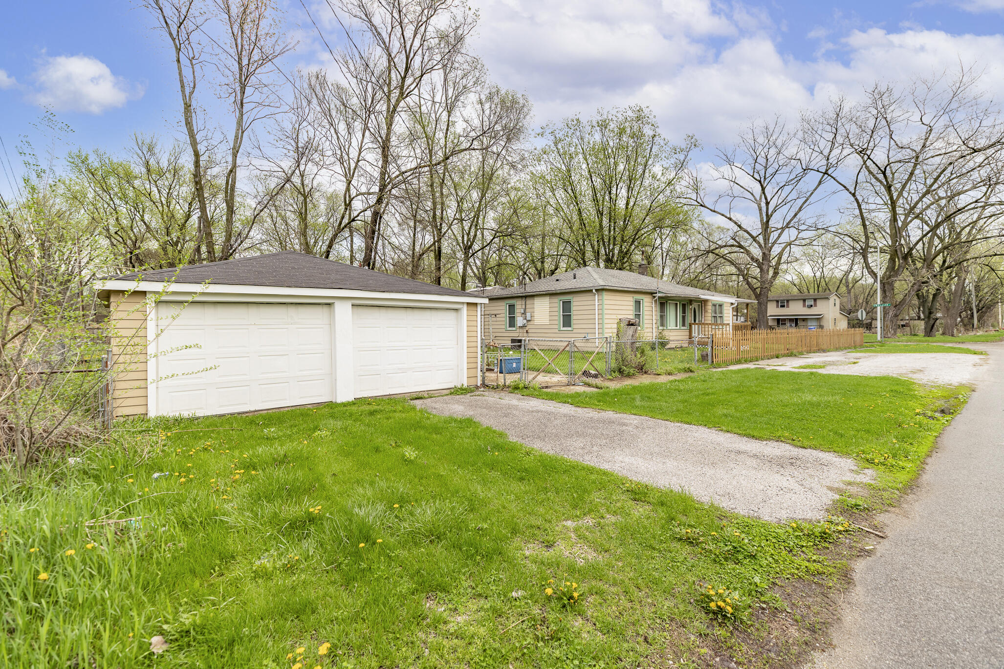 2392 Wheeler Street Gary, IN 46406 - Photo 13 of 17 a view of backyard of house