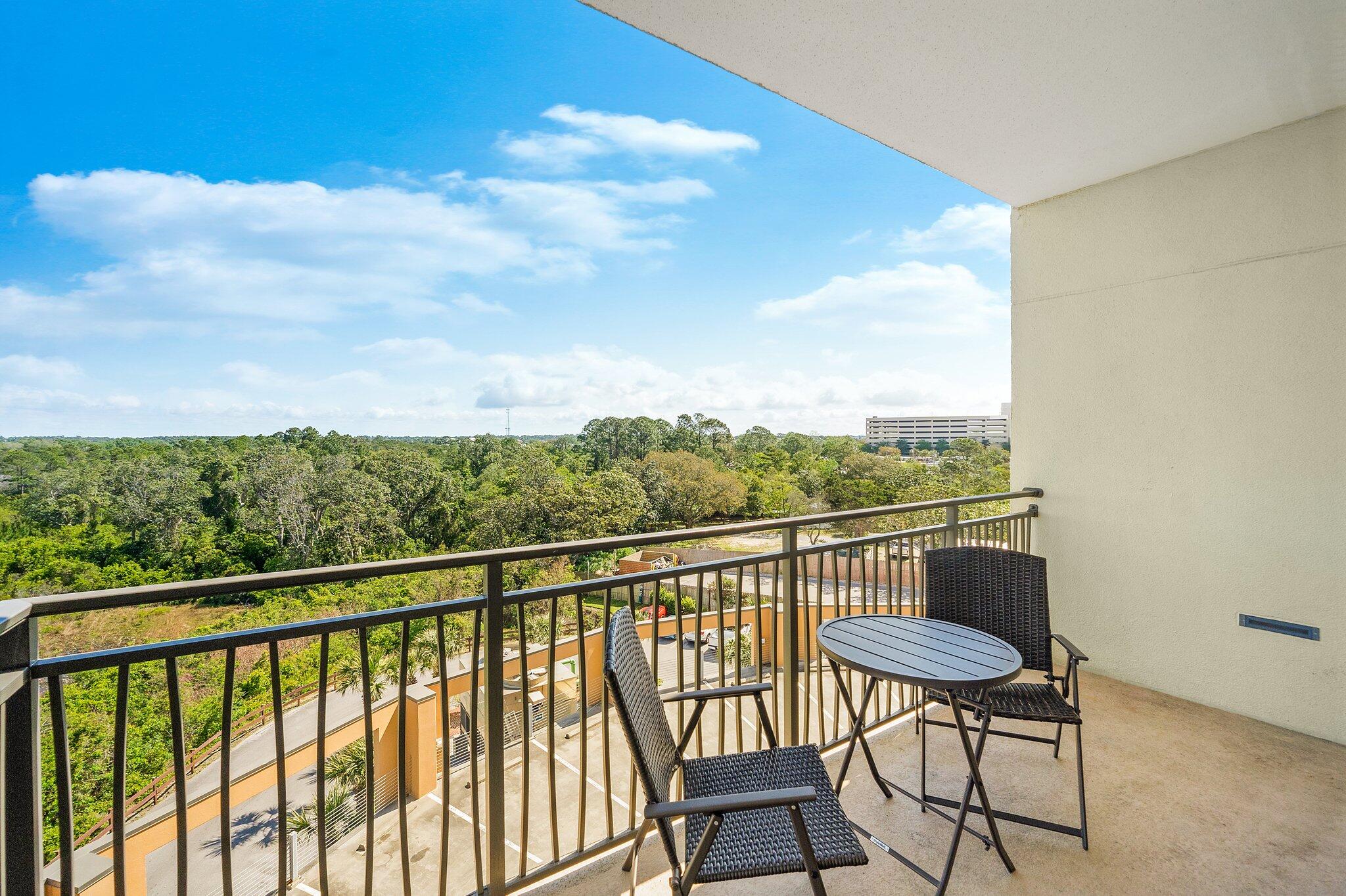 15100 Front Beach Road, Unit 517 Panama City Beach, FL 32413 - Photo 20 of 21 a view of a city from a balcony