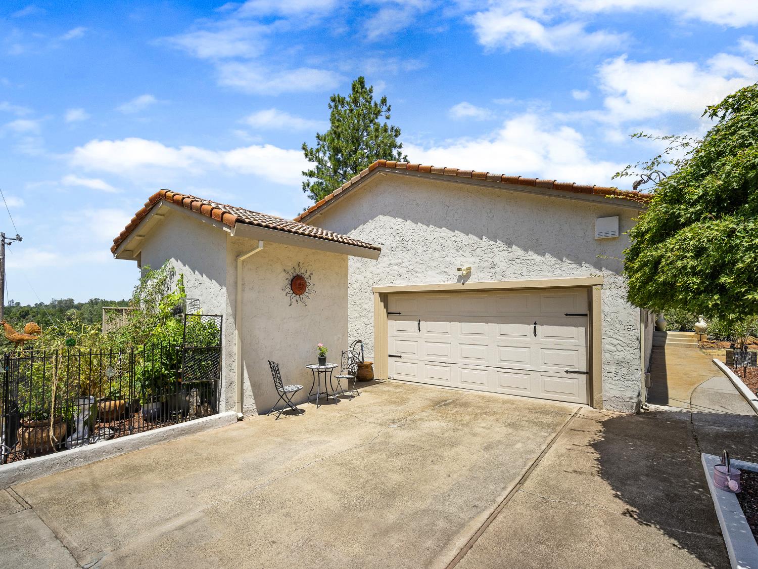 17065 Niles Road Jackson, CA 95642 - Photo 18 of 26 a front view of a house with a yard and garage