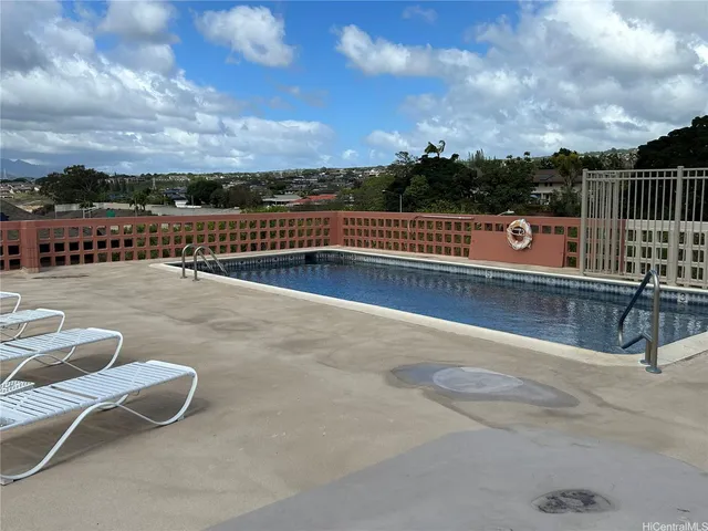 a front view of a building