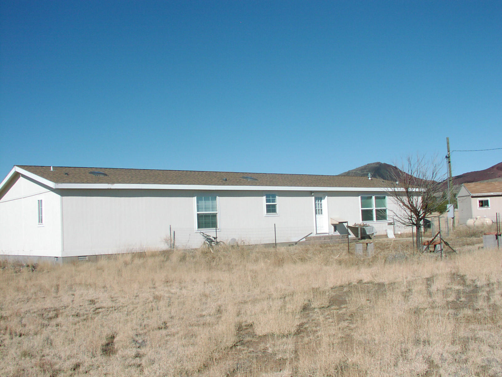 5145 Duck Road Flagstaff, AZ 86004 - Photo 19 of 22 Back with partial fencing