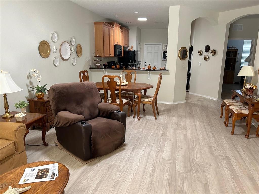 428 Seneca Falls Drive Apollo Beach, FL 33572 - Photo 8 of 31 a living room with furniture and a wooden floor