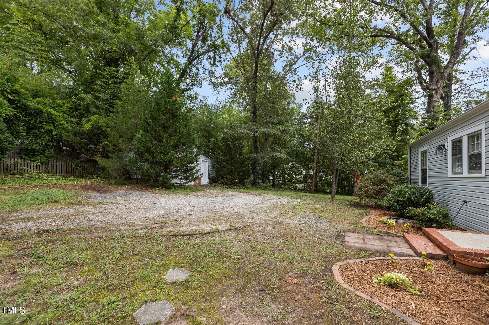 1702 James Street Durham, NC 27707 - Photo 31 of 40 a view of a backyard