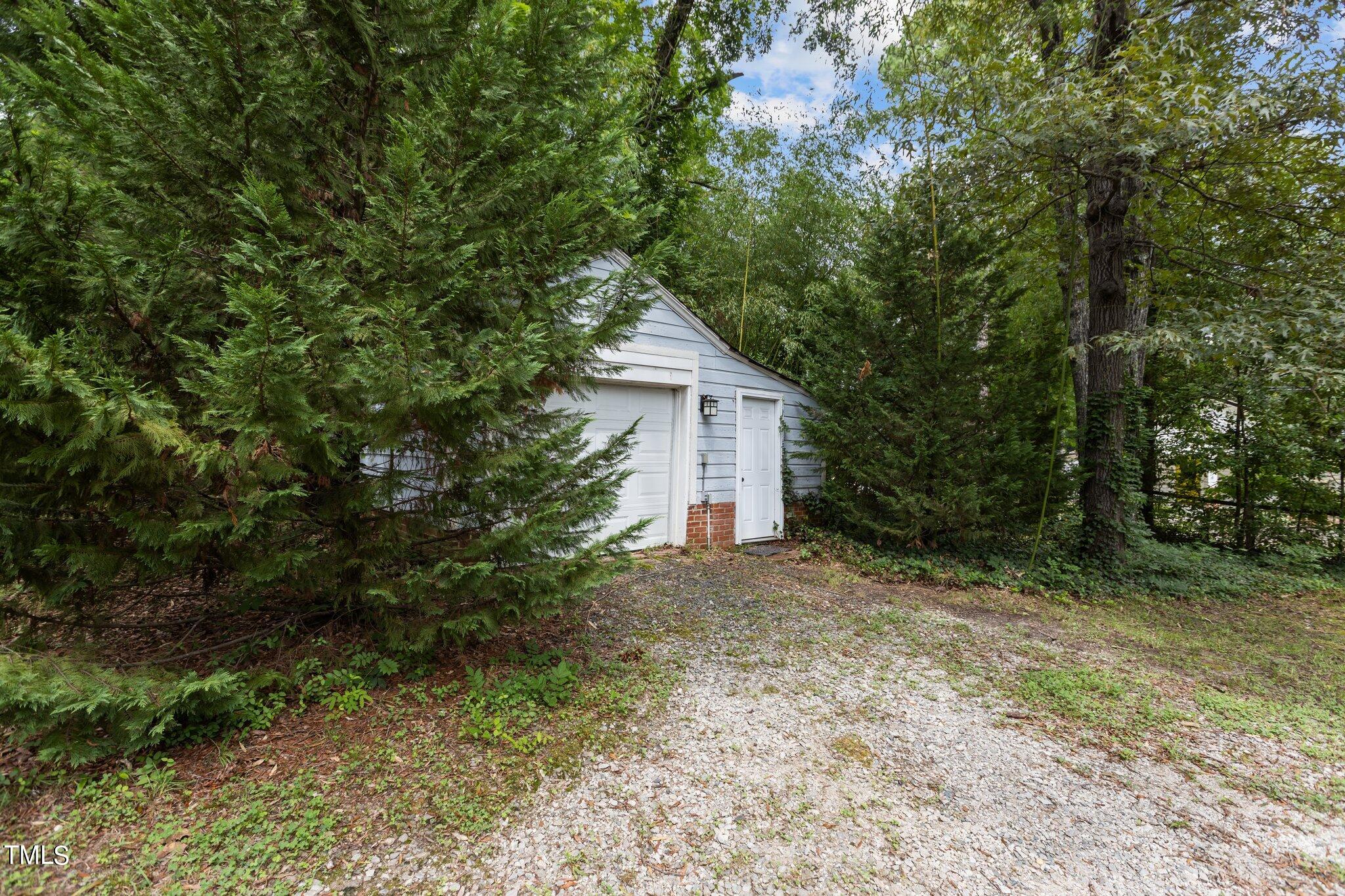 1702 James Street Durham, NC 27707 - Photo 32 of 40 a view of house with trees in front of it