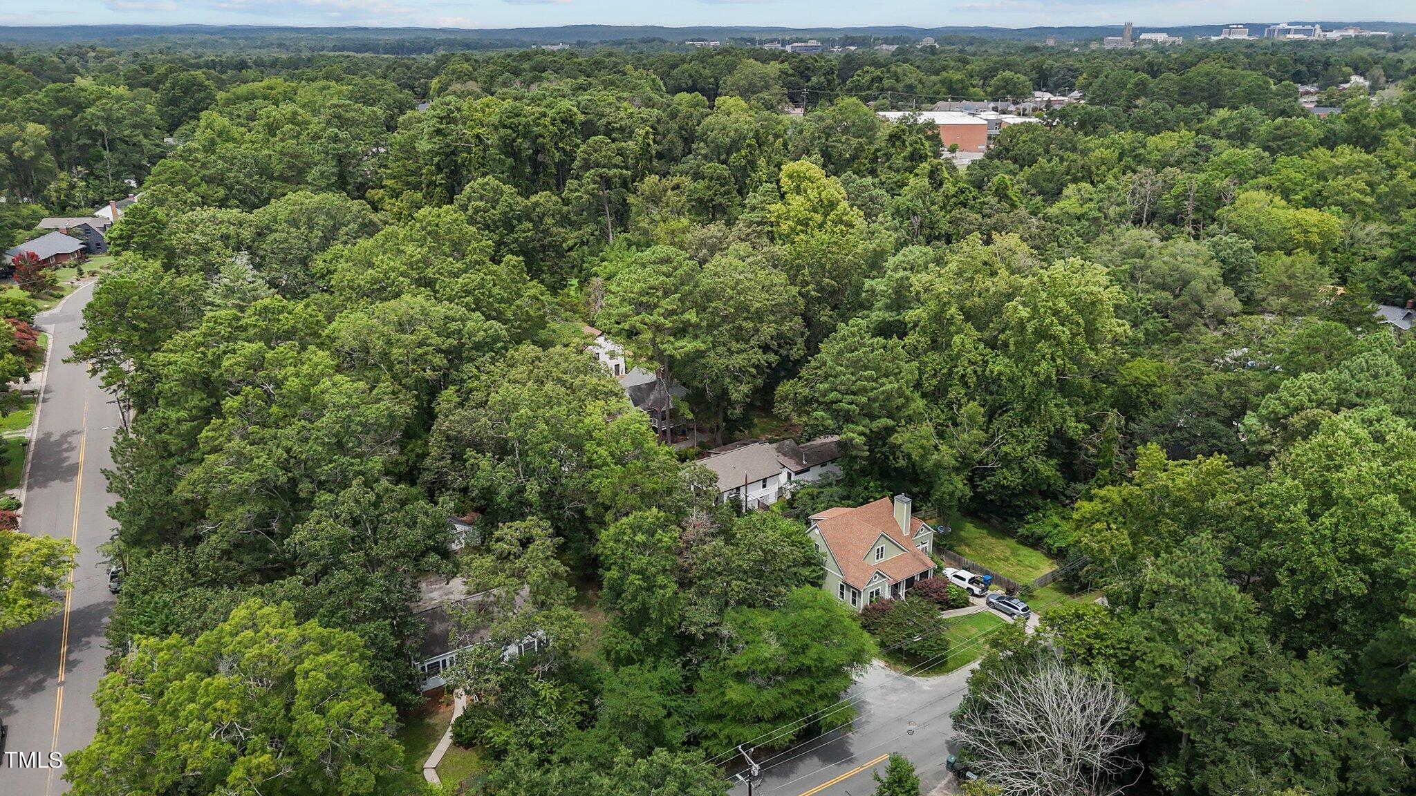 1702 James Street Durham, NC 27707 - Photo 37 of 40 an aerial view of a house with yard