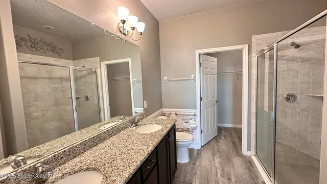 a view of a walk in closet