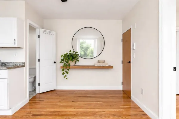 a view of a living room