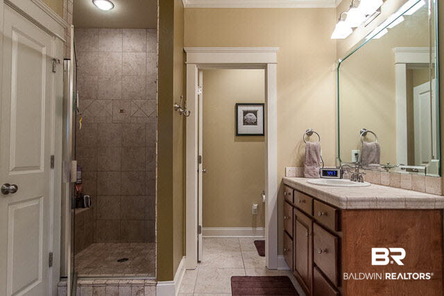 24345 Saxson Court Daphne, AL 36526 - Photo 21 of 39 Master Tiled Shower