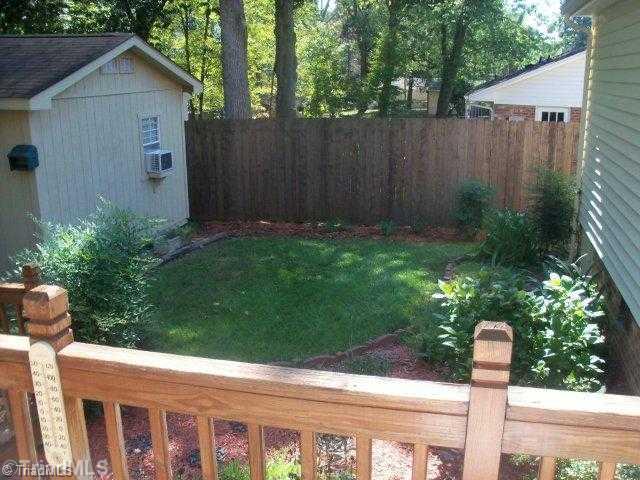 5126 Cheviot Road Greensboro, NC 27455 - Photo 4 of 13 Exterior Back.