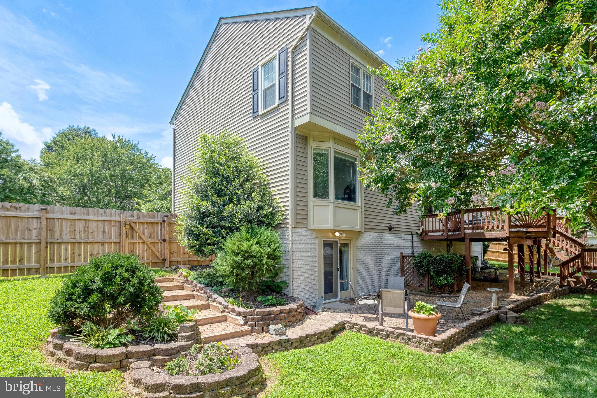 21 Burns Road Stafford, VA 22554 - Photo 25 of 35 Charming backyard oasis with lush greenery.