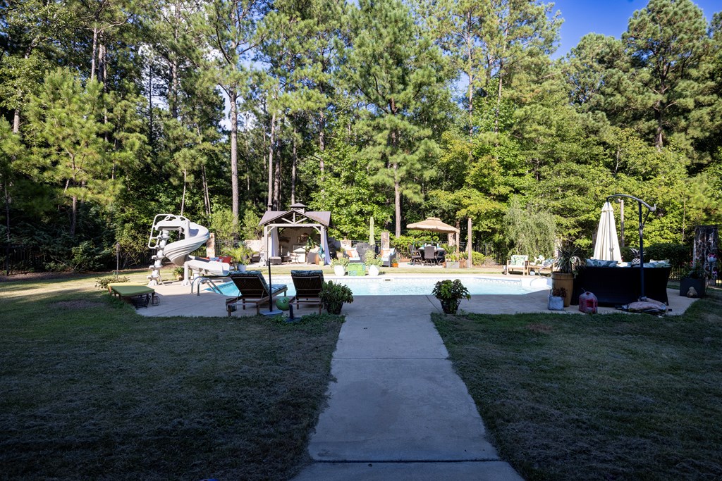 595 Grey Rock Drive Midland, GA 31820 - Photo 70 of 95 a view of a park with bench sitting area