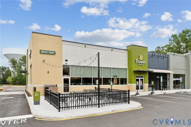 a view of a city with tall buildings