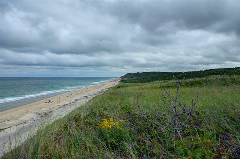 7 Horseleech Road Truro, MA 02666 - Photo 33 of 35 a view of a lake with a yard