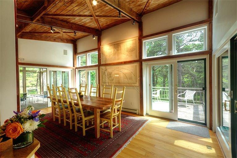 7 Horseleech Road Truro, MA 02666 - Photo 10 of 35 a view of a dining room with furniture window and outside view
