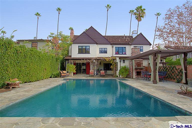 1895 Virginia Road San Marino, CA 91108 - Photo 41 of 45 a front view of a house with swimming pool