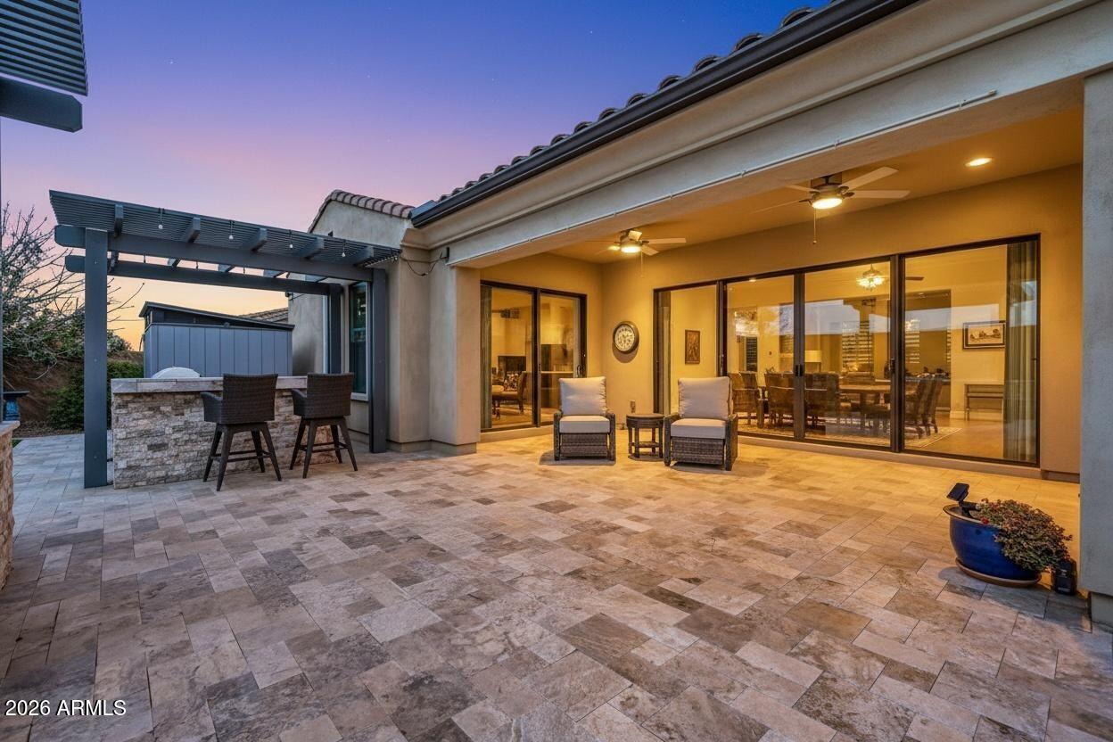 1867 East Gillcrest Road Gilbert, AZ 85298 - Photo 44 of 48 a living room with furniture and large windows