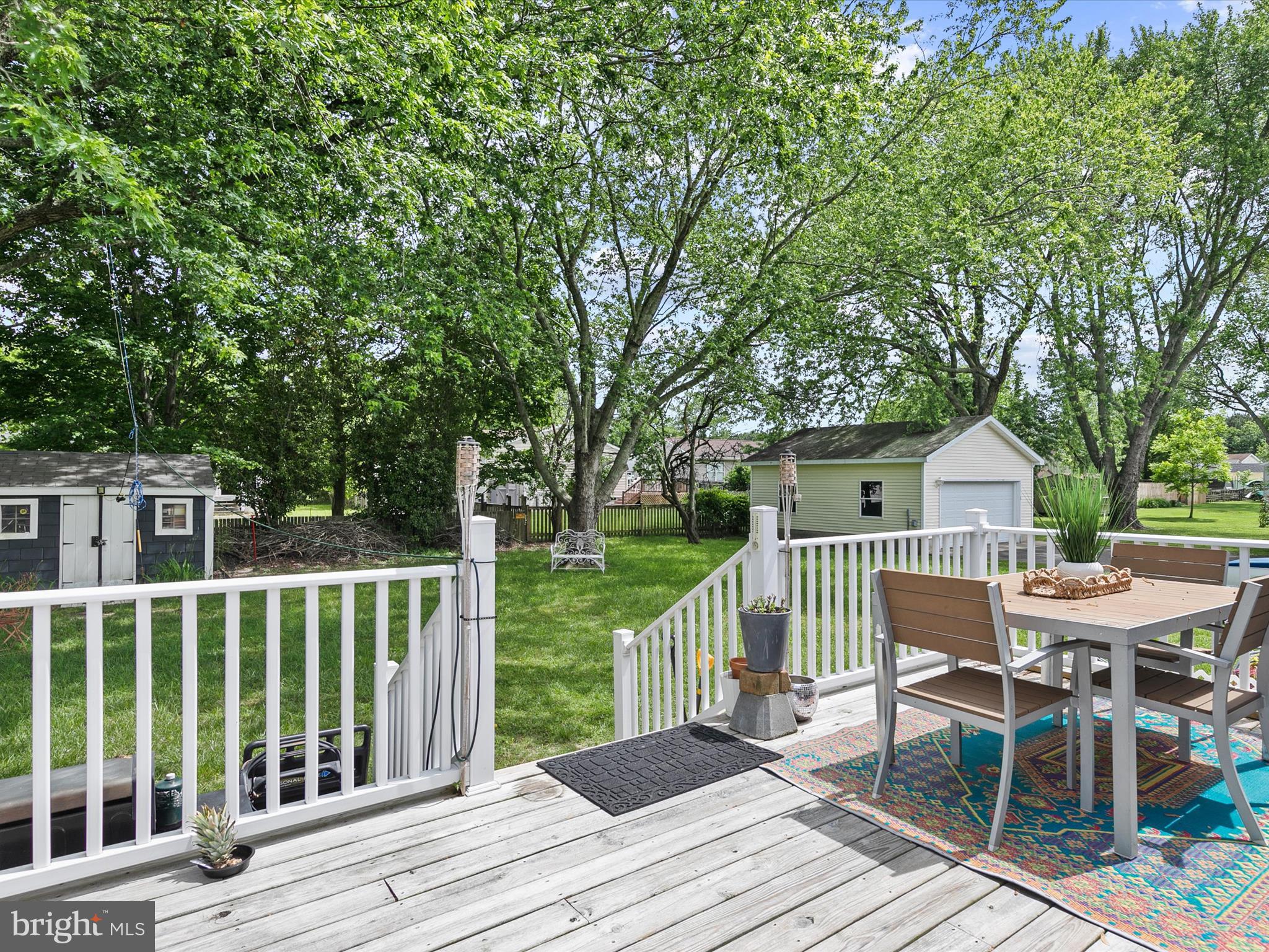 403 West Street Berlin, MD 21811 - Photo 25 of 34 a view of a deck and a backyard