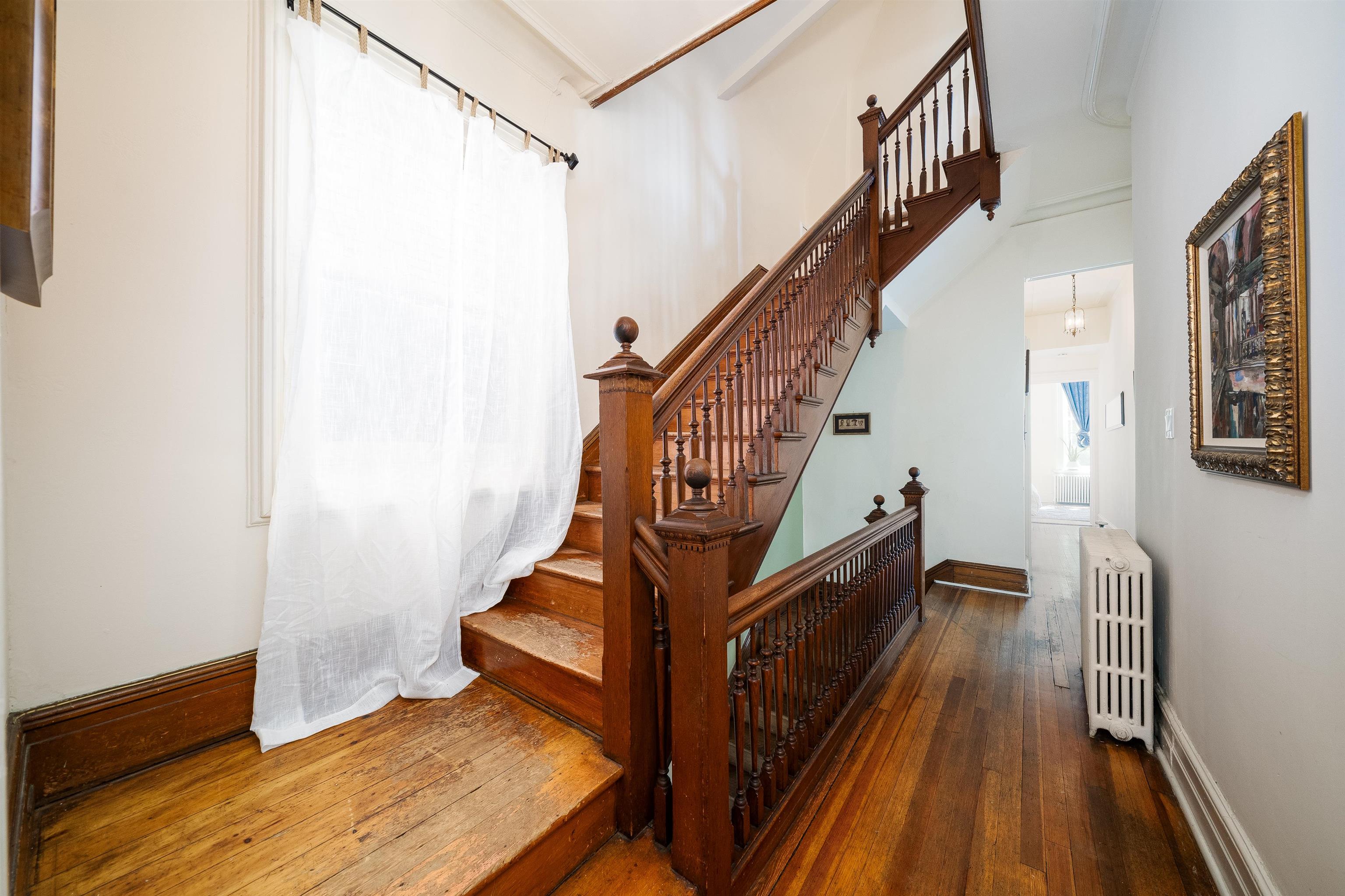 901 Castle Point Terrace Hoboken, NJ 07030 - Photo 25 of 40 a view of entryway and hall with wooden floor