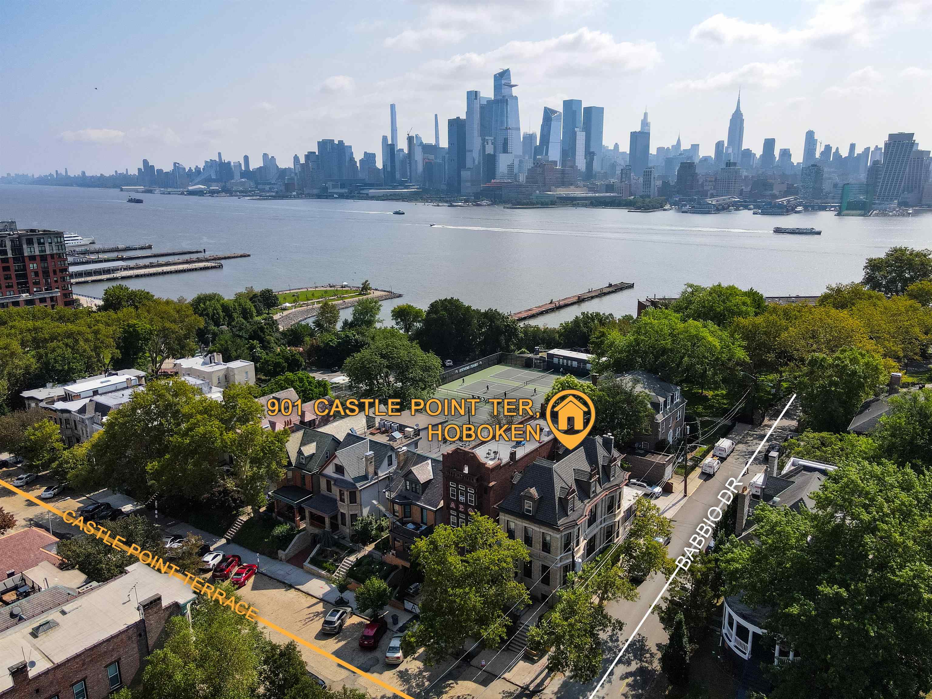 901 Castle Point Terrace Hoboken, NJ 07030 - Photo 35 of 40 a view of a city