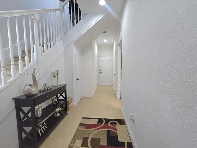 a view of entryway and hall