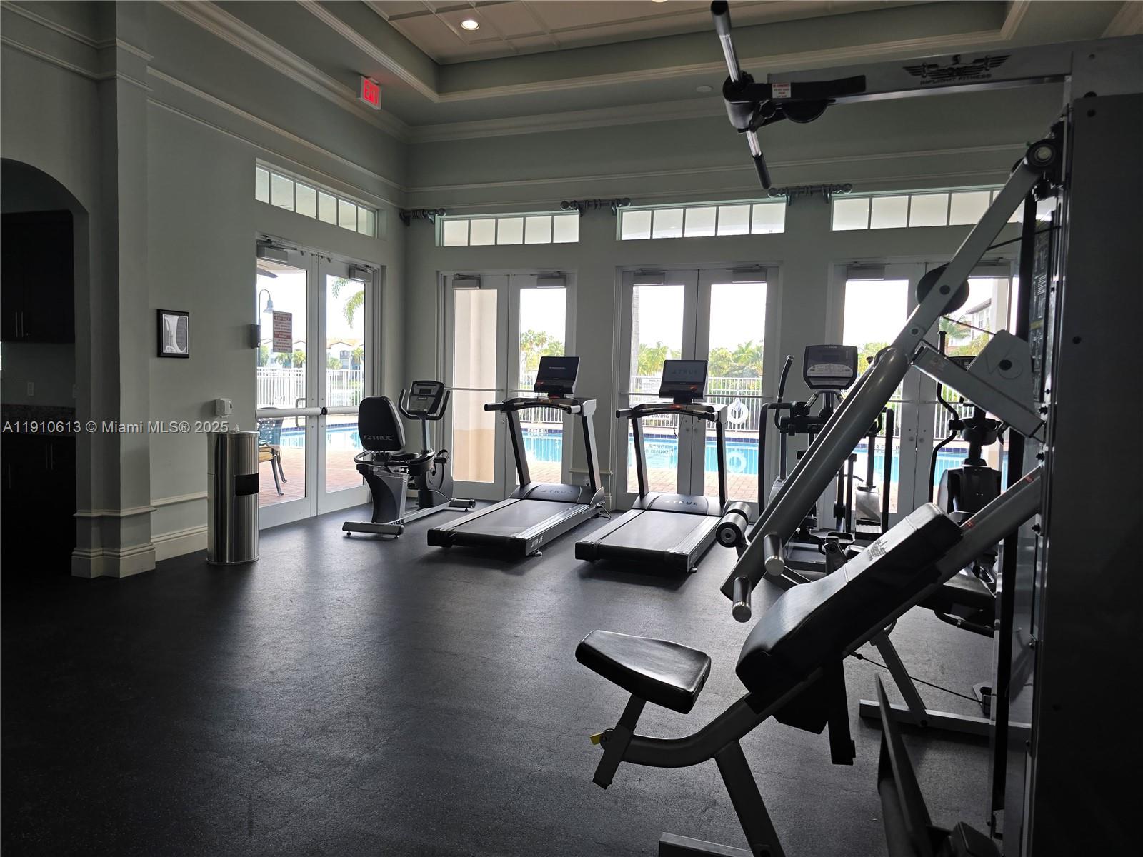 11938 Southwest 26th Court Miramar, FL 33025 - Photo 58 of 62 a view of a room with gym equipment