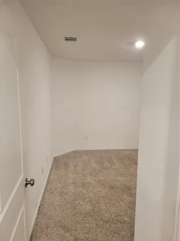 a view of empty room