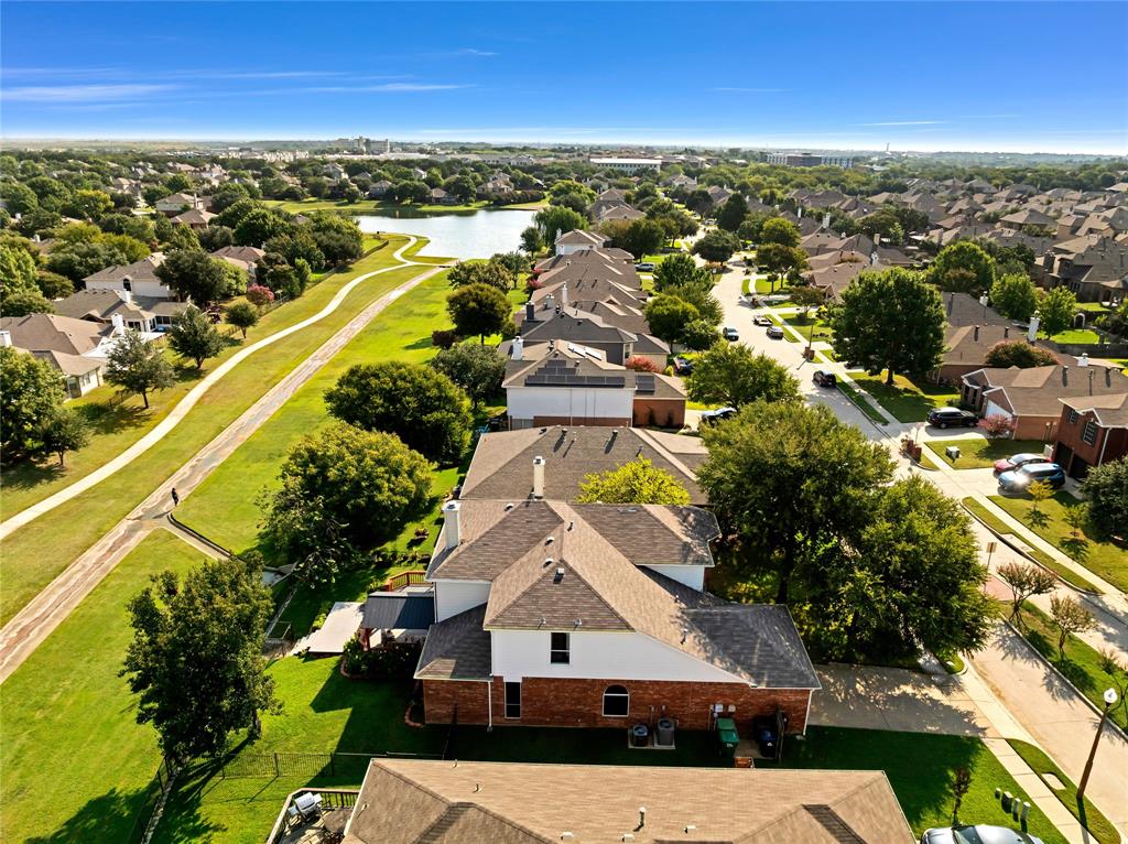 2409 Loon Lake Road Denton, TX 76210 - Photo 26 of 30 Aerial view of the short walk to the community lake.