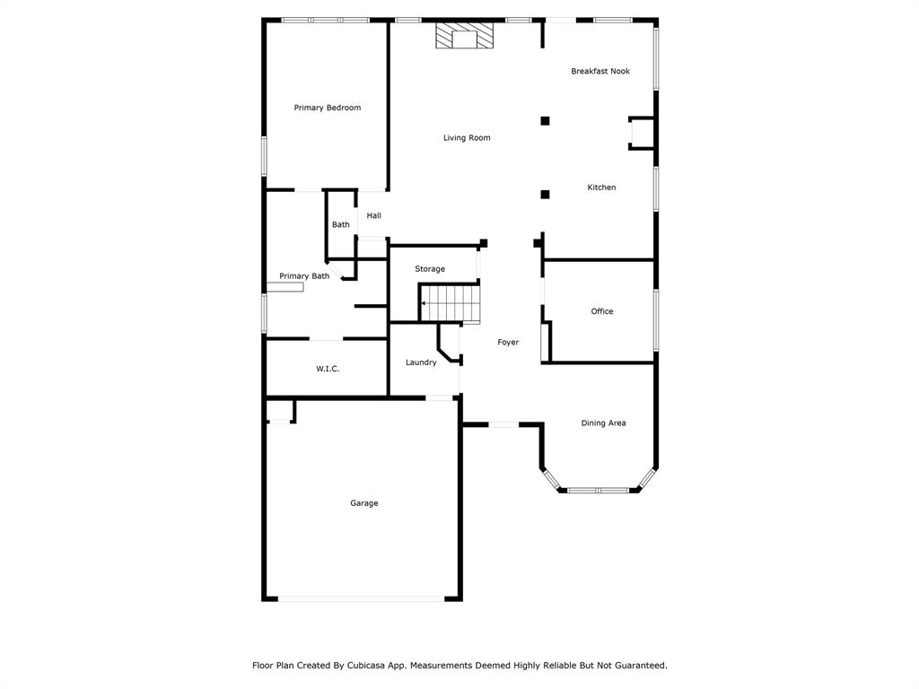 2409 Loon Lake Road Denton, TX 76210 - Photo 29 of 30 First Level Floorplan