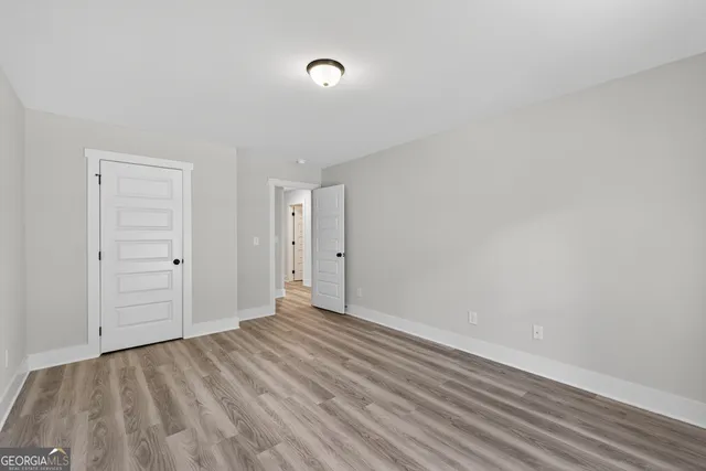 wooden floor in an empty room