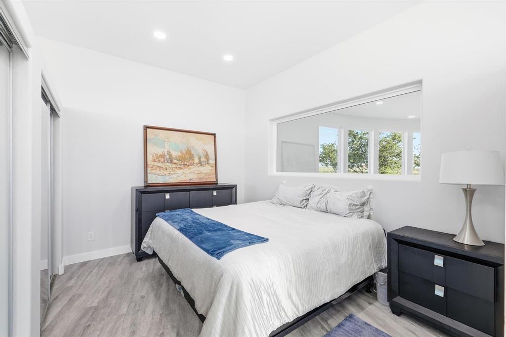 145 ROCK Court Decatur, TX 76234 - Photo 24 of 40 a bedroom with a bed and a night stand