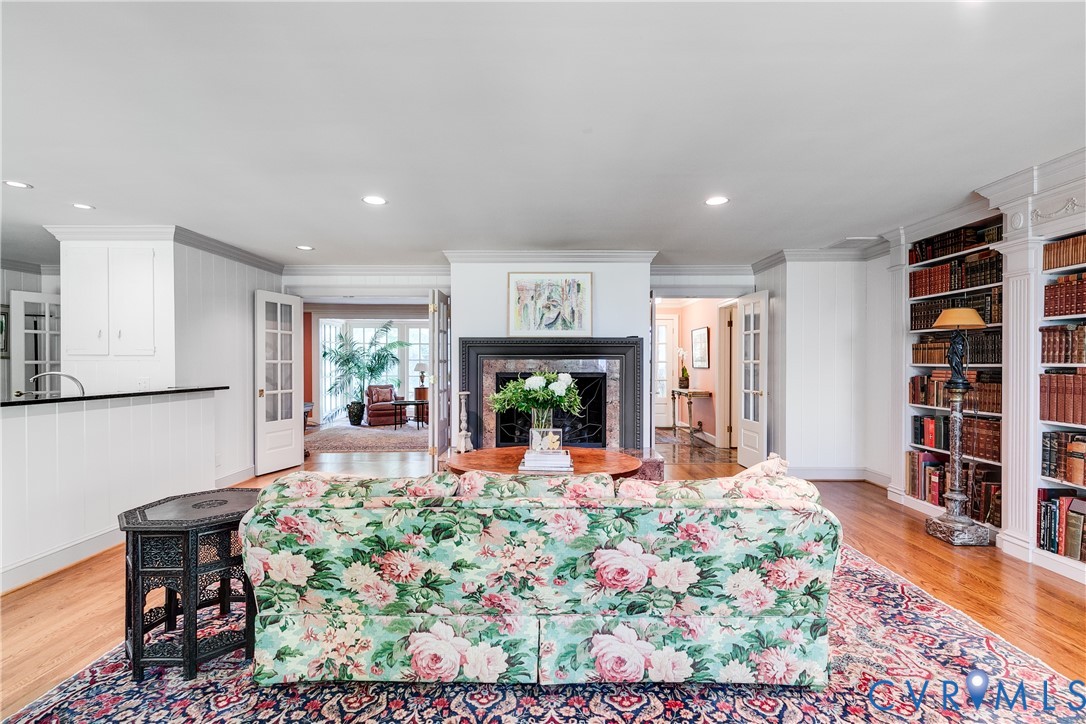 10475 Cherokee Road Richmond, VA 23235 - Photo 72 of 74 Elegant living space featuring hardwood flooring,