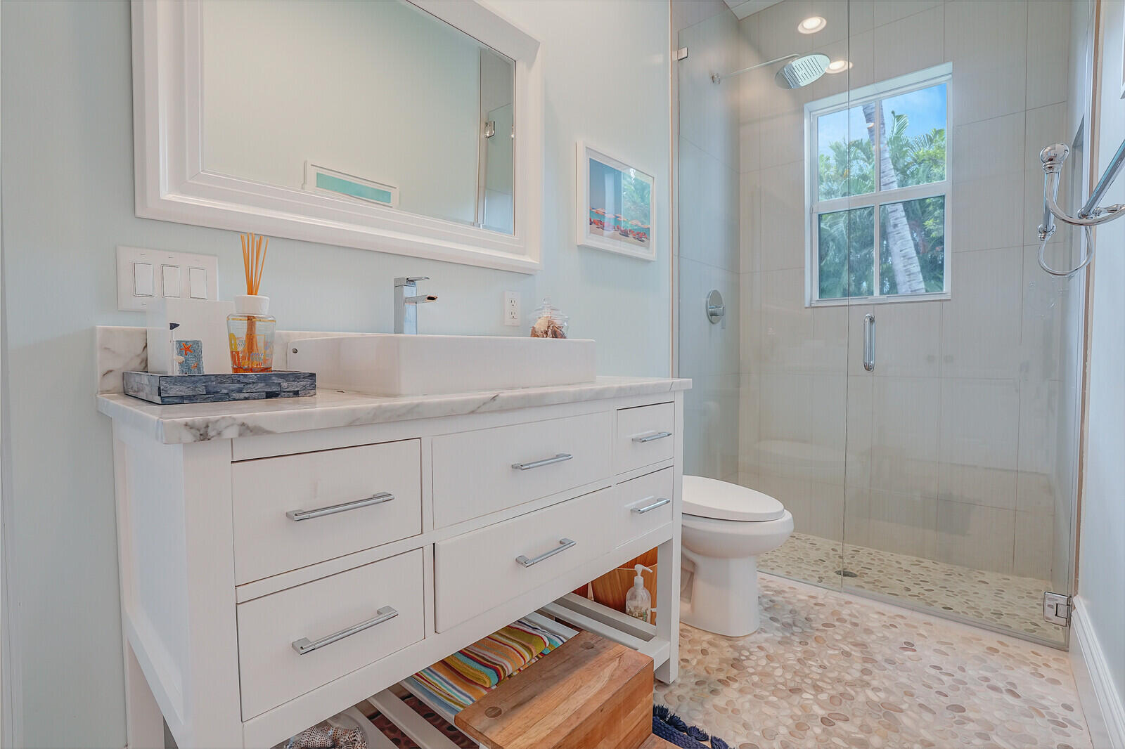 200 Northwest 10th Street Boca Raton, FL 33432 - Photo 12 of 76 a bathroom with a sink toilet and shower