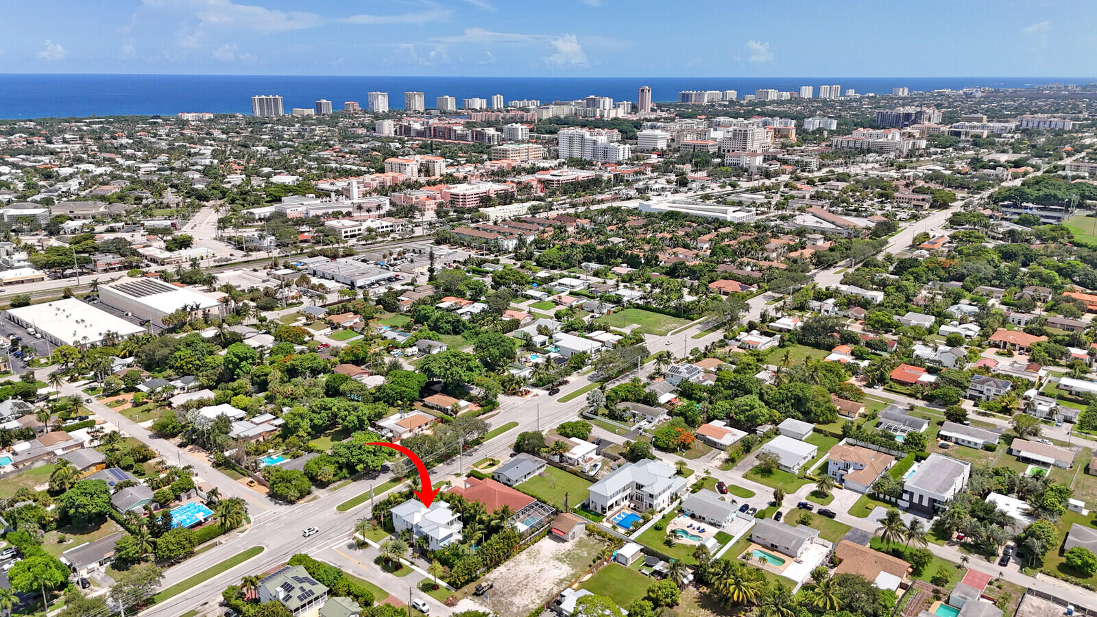 200 Northwest 10th Street Boca Raton, FL 33432 - Photo 66 of 76 66_Aerial_8_mls