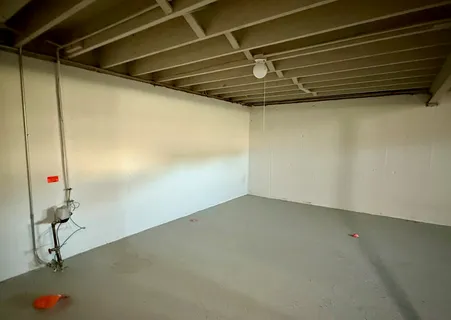 a view of storage and utility room