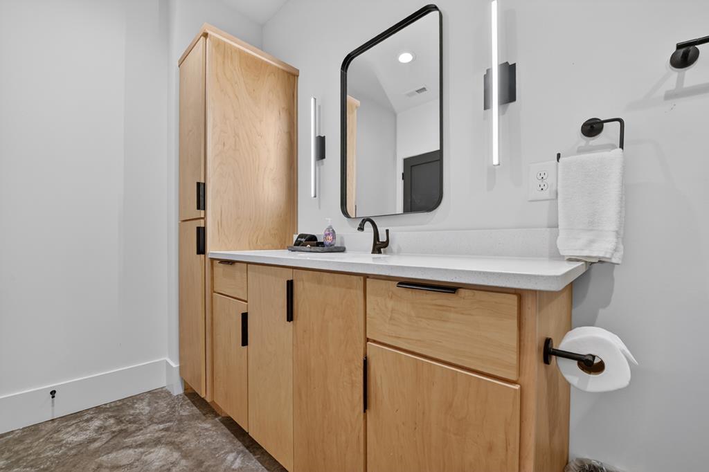 315 Blue Berry Ridge Morganton, GA 30560 - Photo 43 of 61 a bathroom with a sink and a mirror