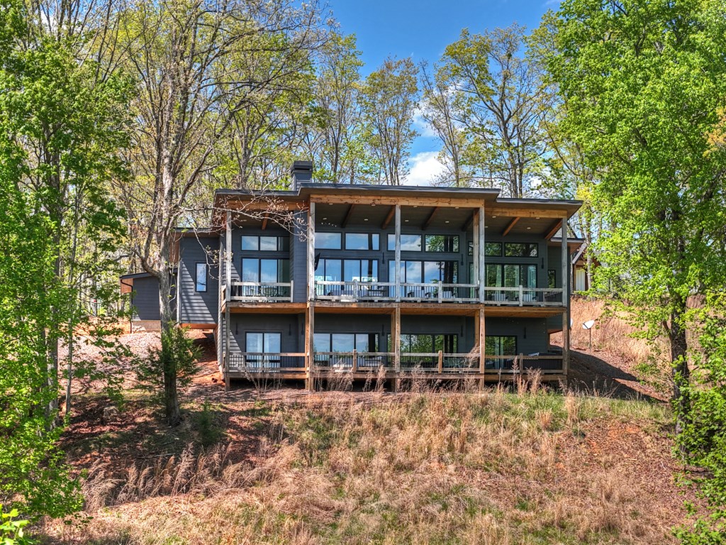 315 Blue Berry Ridge Morganton, GA 30560 - Photo 57 of 61 a house view with a garden space