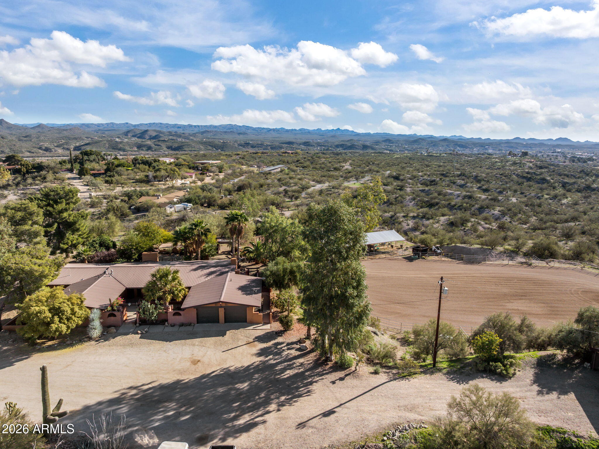 1349 North Forty Road Wickenburg, AZ 85390 - Photo 46 of 49 an aerial view of a city